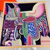 70 Lenço de seda lenço quadrado High-end estilo coreano moda All-match Professional Silk Small Scarf Retro Impresso Lenço de seda para mulheres