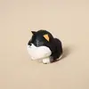 Llavero Colgante de Madera Tallada a Mano de un Shiba Inu Gordito, Decoración Linda y Curativa para Mochila para Hombres y Mujeres, Regalo para Amigos