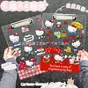 Portapapeles A4 Lindo de Hello Kitty Carpeta Transparente Acrílica Tablero de Escritorio Estudiante Oficina Almacenamiento de Exámenes Bloc de Notas