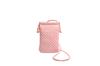 Bolsa de Verano para Teléfono Móvil, Mini Bolso Tejido a Mano, Bolso de Hombro Simple y Versátil, Bolso Cuadrado Pequeño Vertical, Crossbody Trendy