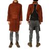 Roupa Protetora para Soldador Couro Anti-escaldante Roupa de Trabalho para Solda Elétrica Alta Temperatura Anti-radiação Avental de Couro Isolamento Térmico Roupa de Proteção