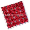 Manshu 520 nueva manta rizadora cabeza de flor de jabón rosa flor inmortal simulación ramo de flores caja de regalo DIY venta al por mayor