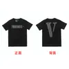 2026vlone saludo manga corta V grande Dragón de China limitado estilo de Fujiwara Hiro Edison Wang Yibo suelto