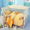 Roupa de Cama Infantil Colcha de Jardim de Infância Conjunto de Seis Peças Algodão Puro Colcha Infantil Conjunto de Três Peças Estampa de Desenho Animado Jardim de Infância