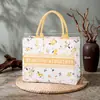 Bolsa de Lona Tote con Logo Personalizado, Bolsa Tridimensional de Lona, Bolsa de Lona Impermeable Laminada, Bolsa de Compras, Bolsa de Lona Personalizada