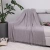 26 Estilos de Mantas de Cama Estilo Europeo Simples y Lujosas de Grano de Maíz, Mantas Modernas Minimalistas para Sofá, Plaid para Sofá, Mantas para Siesta