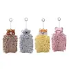 Toalha de mão de chenille com animal de desenho animado, para pendurar, absorvente, secagem rápida, toalha de mão fofa para cozinha e banheiro, toalha doméstica