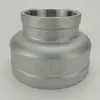 Reductor de fundición de acero inoxidable 304, accesorio de rosca interior, conector de fontanería de diámetro variable 316 con rosca interior