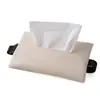 Caja de Pañuelos para Coche Colgante Bolsa de Pañuelos de Lujo Ligero Caja del Reposabrazos de la Consola Central Suministros para Coche Bolsa de Almacenamiento de Pañuelos para Visera