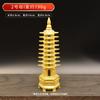 Torre Wenchang de Cobre de Siete Pisos, Nueve Pisos, Trece Pisos, Decoración de Escritorio para Oficina/Estudio, Adornos, Regalo, Venta al por Mayor