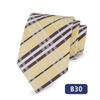 Corbata para Hombre Material Poliéster Corbata de Cuadros Escoceses Fabricante Stock Listo Venta al por Mayor