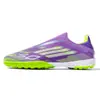 2025 Nuevos Zapatos Deportivos de Entrenamiento de Pareja de Dos Colores Zapatos de Fútbol Transfronterizos Clavos Largos Caña Baja para Hombres y Mujeres Jóvenes