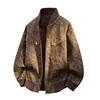 Chaqueta de cuero estilo americano M-8XL para hombre, simple y moderna, holgada y casual, talla grande, directo del fabricante