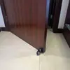 Rueda Direccional para Prevenir el Hundimiento de la Puerta, Rueda de Soporte Inferior Universal para Puertas Correderas Planas, Riel Guía de Puerta, Rueda Inferior de Puerta Corredera, Rueda Inferior de Puerta de Madera, Rueda de Soporte