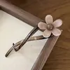Nuevo Pasador Floral Vintage, Accesorio para el Cabello para Mujeres, Pinza Retorcida para la Parte Posterior de la Cabeza, Pinza de Garra para el Cabello, Pasador, Adorno para el Cabello