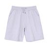 Shorts Pesados 260g Algodão Puro Marca Tendência Pequeno Terry Cor Pura Cordão Solto Cinco Pontos Casual Calça Esportiva Masculina e Feminina
