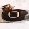 Cinturón de Mujer Estilo Nuevo con Hebilla de Pin Cinturón de Cuero PU Versátil en Stock Fabricante de Cinturones de Mujer Venta al por Mayor Cinturón de Mujer Estilo Casual