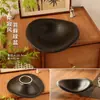 Maceta de cerámica estilo wabi-sabi japonés, recipiente hidropónico para el hogar, especial para bolas de musgo y helechos, adorno de decoración para el hogar