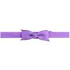 Diadema de Cuero para Niñas con Lazo de Dos Puntas Elástico de Color Sólido de 7 cm, Accesorios para el Cabello, Diadema de Lazo, Corbata de Lazo