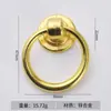 Anillo Retro Antiguo Simple de Bronce Antiguo Manija de Puerta de Mueble Manija de Cajón de Gabinete Tocador de Aleación de Zinc