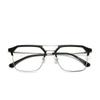 Nuevo espejo plano ultraligero y elegante con miopía, antiluz azul y gran ancho para hombre, se puede equipar con marco negro de doble haz de grado, venta al por mayor