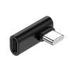 Adaptador USB cabo de dados adaptador de extensão linha c para usb cotovelo em forma de U adaptador para notebook transmissão de 10Gbps