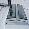 Fabricante de claraboias elétricas de exaustão de fumaça, claraboias de ventilação e exaustão de fumaça feitas sob medida de acordo com as especificações, claraboias lineares de exaustão de fumaça para telhado