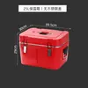 Caja térmica puesto callejero comercial cafetería comida rápida platos caliente y frío doble uso cubo térmico compartimentado gran capacidad camping comida grande