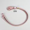 Accesorios de Ropa Bai Xian Niu, Diseño de Botón Estilo Chino, Nudo de Serpiente Pipa Cola Larga Ojo de Gato Hebilla de Metal Tejida a Mano