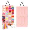 Bolsa de almacenamiento de joyería de venta caliente transfronteriza, bolsa organizadora de cuentas para exhibición, almacenamiento para armario de dormitorio de mujer, montada en la pared, a prueba de polvo