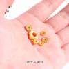 Chapado al vacío durante mucho tiempo no se decolora oro accesorios diy espaciador Ruyi Xiangyun moneda lingote cuentas material para pulsera