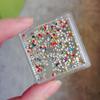 Bolsa de Material para Nail Art Macaquinho Pequeno Cor da Gema Igual ao do Livro Chapeuzinho Vermelho Diamante K9 Pontiagudo Diamante de Forma Especial Pacote Misto