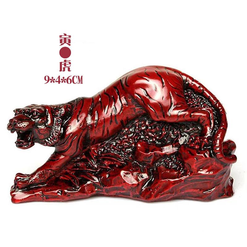 3寸仿红木十二生肖