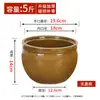 Banha recipiente doméstico resistente a altas temperaturas tanque de óleo pote de cerâmica para sal tanque de óleo antigo pote de cozinha pote de barro para marinar carne pote de cerâmica