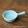 Mini Prato de Cerâmica Fofo para Temperos, Prato Criativo Doméstico para Molho de Soja e Vinagre, Prato para Molho de Fondue, Prato Lateral, Prato para Picles