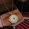 Pulsera Doble Círculo de Estaño Filiforme Espiral Antigua Pixiu Citrino Traje de Pulsera con Tallado de Cincel Nuevo Proverbio Chino Ojo de Tigre