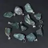 Venda Quente Transfronteiriça Pingente de Pedra de Cristal de Cascalho Natural Irregular Colar Acessórios de Joias DIY Amorfo Fabricantes