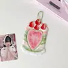 Hisocute Original Tarjetero para Perseguir Estrellas Funda para Exhibición de Polaroid de Tres Pulgadas Colgante Tarjeta de Estudiante de Campus Tarjeta de Comida Funda Protectora