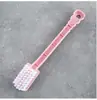 Cepillo para Zapatos de Mango Largo de Plástico Cabeza Cuadrada Hogar Pelo Duro Cepillo Pequeño Hogar Dormitorio Cepillo de Limpieza Multifuncional Outlet de Fábrica