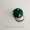 Gorra para niños para primavera y otoño, gorra de béisbol para proteger del sol y del viento para niños y niñas, lindo diseño de oso, adecuada para salidas de otoño e invierno, gorra visera