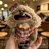 Muñeca de Cáscara de Fruta Producto Terminado, Colgante Carrillón de Viento de Cáscara de Fruta, Muñeca de Vaina de Frijol Artesanía Terminada, Colgante Hecho a Mano Lindo-Feo