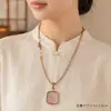 Colar com Saquinho de Perfume Brocado de Canção, Colar Artesanal, Pingente Estilo Antigo Hanfu Qipao, Acessórios Novo Estilo Chinês, Pingente Atacado