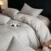 2026 Nova Classe A Grau Mãe e Bebê 60S 100% Algodão Puro Jacquard Escovado Estilo Luxo Leve Casa Simples Espessado Conjunto de Quatro Peças