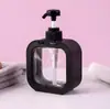 Viagem Frasco Refil de Loção de Grande Capacidade com Aparência Sofisticada Bomba de Pressão Visual Frasco para Banheiro Gel de Banho Água Emulsão Frasco Refil