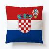 Copa do Mundo de Bandeira Europeia e Americana padrão impressão fronha almofada almofada decoração de casa moderna cabeceira decoração macia atacado