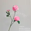 Flores Artificiais, Peônias de Três Cabeças, Flores de Seda para Salões de Casamento, Arranjos de Chão, Decorações para Fotografia, Flores Falsas, Atacado Transfronteiriço