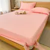 Lençol de cama impermeável de algodão original Tipo A, respirável, para crianças, cobre totalmente o colchão, protege contra urina, poeira e sujeira