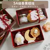 Regalo del Festival del Medio Otoño: Adorno Aromático con Forma de Conejo de Cera de Soja, Regalo que Mejora el Ambiente, Caja de Regalo con Juego de Velas Aromáticas al por Mayor