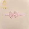 Accesorios Europeos y Americanos para el Cabello de Niños con Encaje Malla Bordada Moño Diadema Fina para el Cabello Diadema para Bebé Diadema Elástica para Bebé