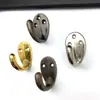 Gancho para Puerta Gancho para Abrigo Aleación de Zinc Gancho Único Colgante Vintage Accesorios de Ferretería Dorada